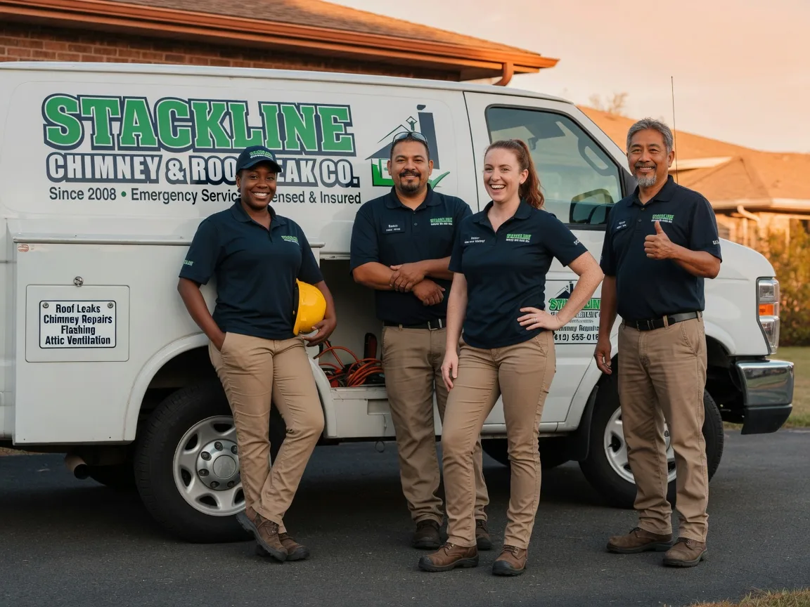 Chimney flashing repair company in Midway, KY